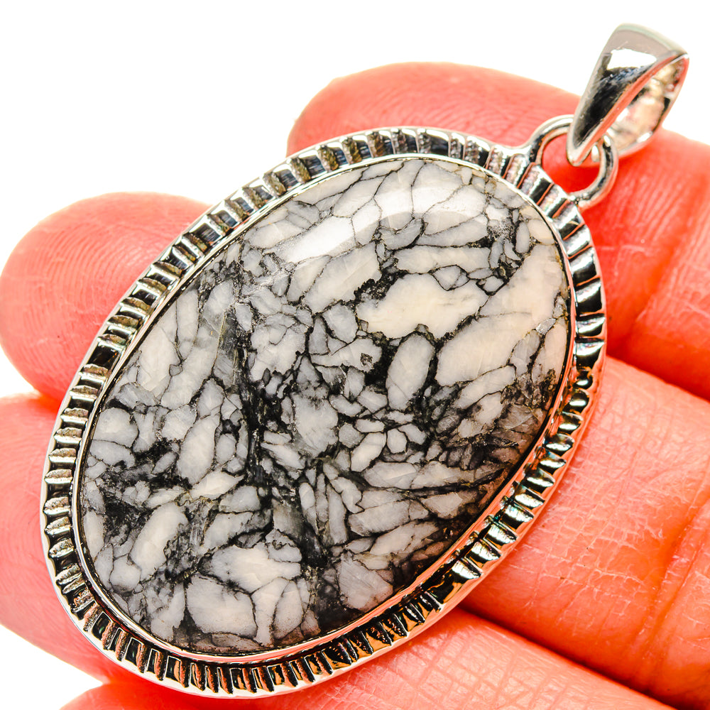 Pinolith Jasper Pendants handcrafted by Ana Silver Co - PD17193