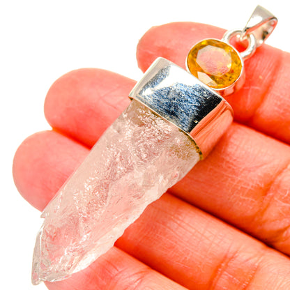 Selenite Pendants handcrafted by Ana Silver Co - PD17199