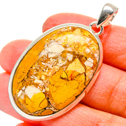 Brecciated Mookaite Pendants handcrafted by Ana Silver Co - PD17205