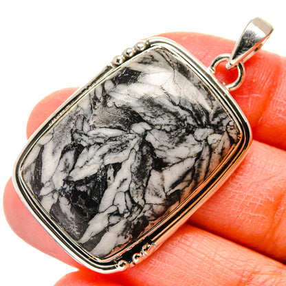 Pinolith Jasper Pendants handcrafted by Ana Silver Co - PD17208