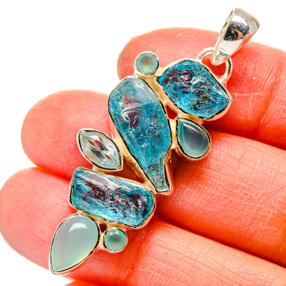 Apatite Pendants handcrafted by Ana Silver Co - PD17209