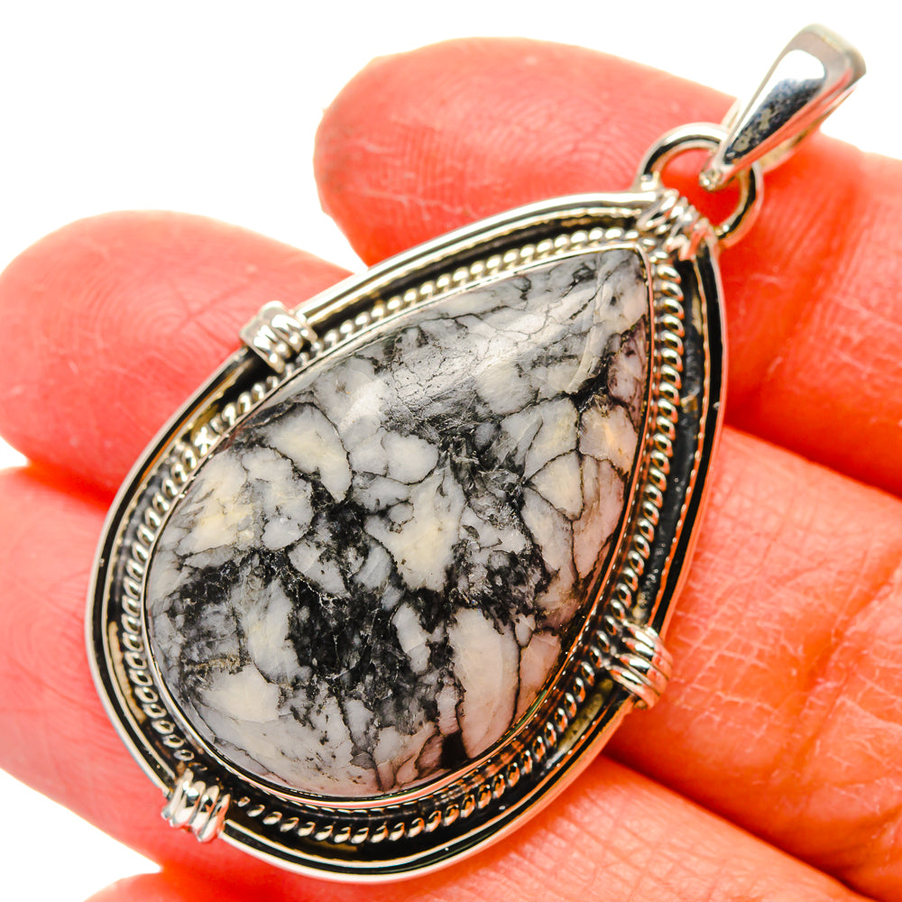 Pinolith Jasper Pendants handcrafted by Ana Silver Co - PD17220