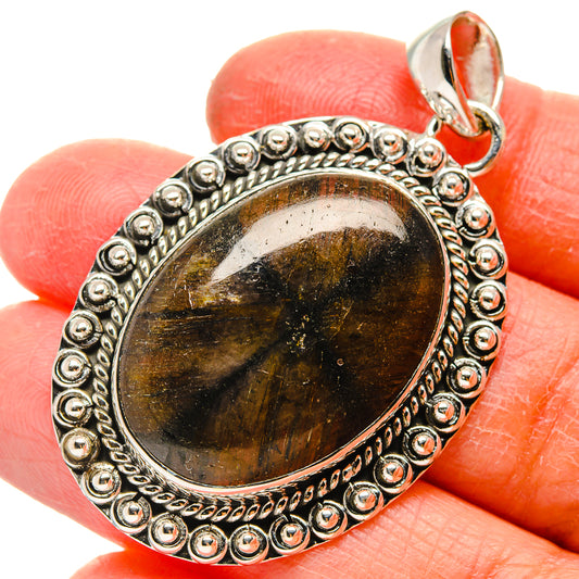 Chiastolite Pendants handcrafted by Ana Silver Co - PD17223