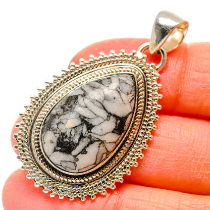 Pinolith Jasper Pendants handcrafted by Ana Silver Co - PD17241