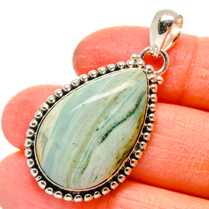 Ocean Jasper Pendants handcrafted by Ana Silver Co - PD17244