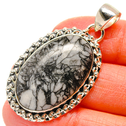 Pinolith Jasper Pendants handcrafted by Ana Silver Co - PD17245