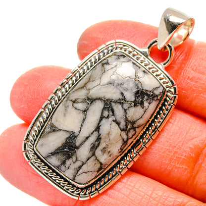 Pinolith Jasper Pendants handcrafted by Ana Silver Co - PD17255