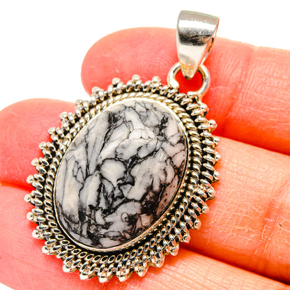 Pinolith Jasper Pendants handcrafted by Ana Silver Co - PD17269