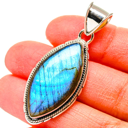 Labradorite Pendants handcrafted by Ana Silver Co - PD17271