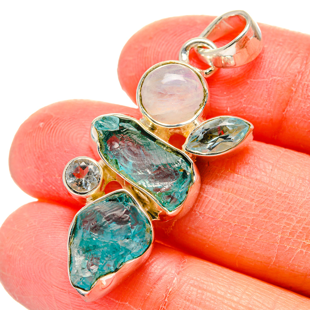 Apatite Pendants handcrafted by Ana Silver Co - PD17273