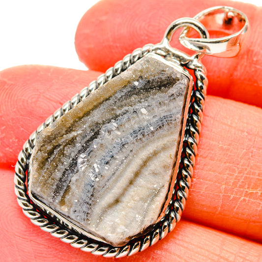 Desert Druzy Pendants handcrafted by Ana Silver Co - PD17291