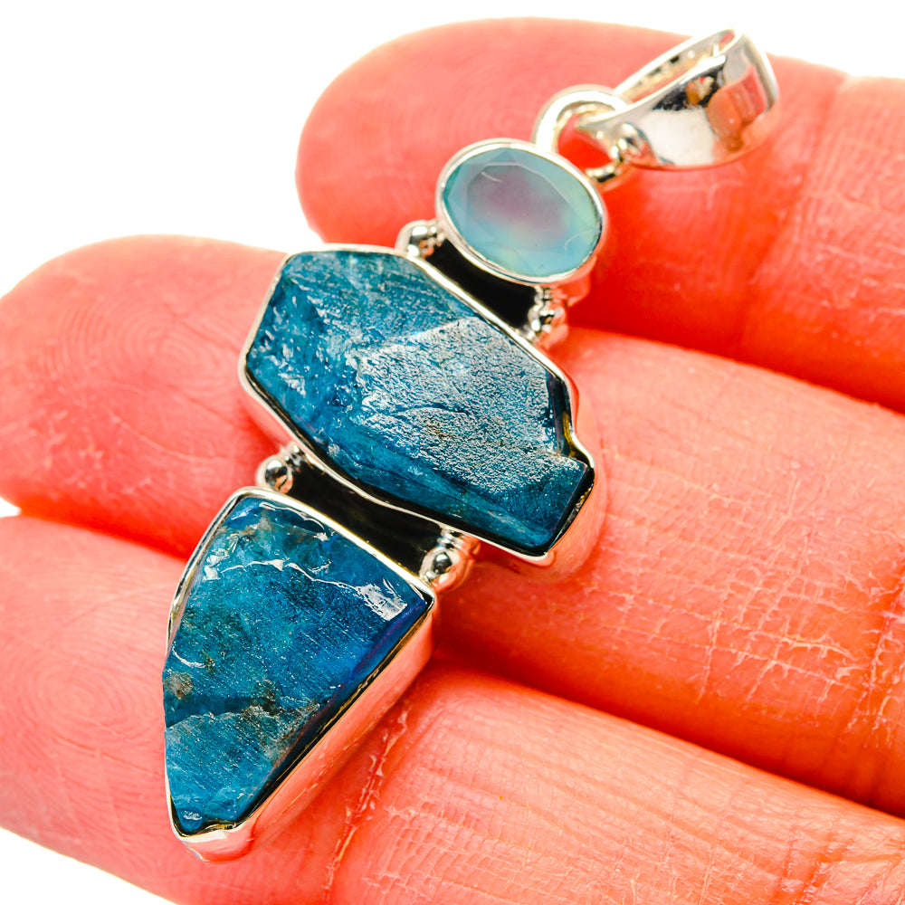 Apatite Pendants handcrafted by Ana Silver Co - PD17297
