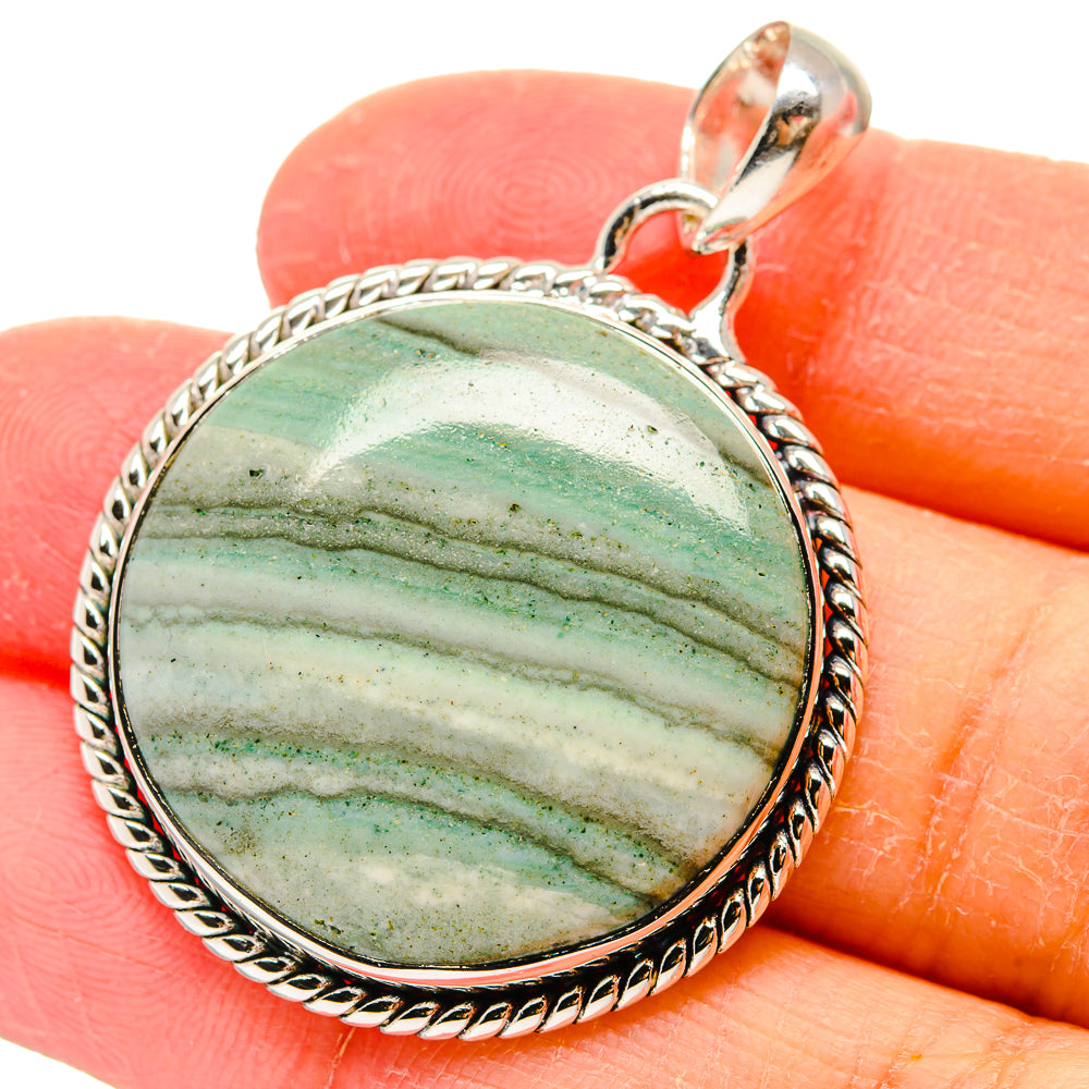 Ocean Jasper Pendants handcrafted by Ana Silver Co - PD17312