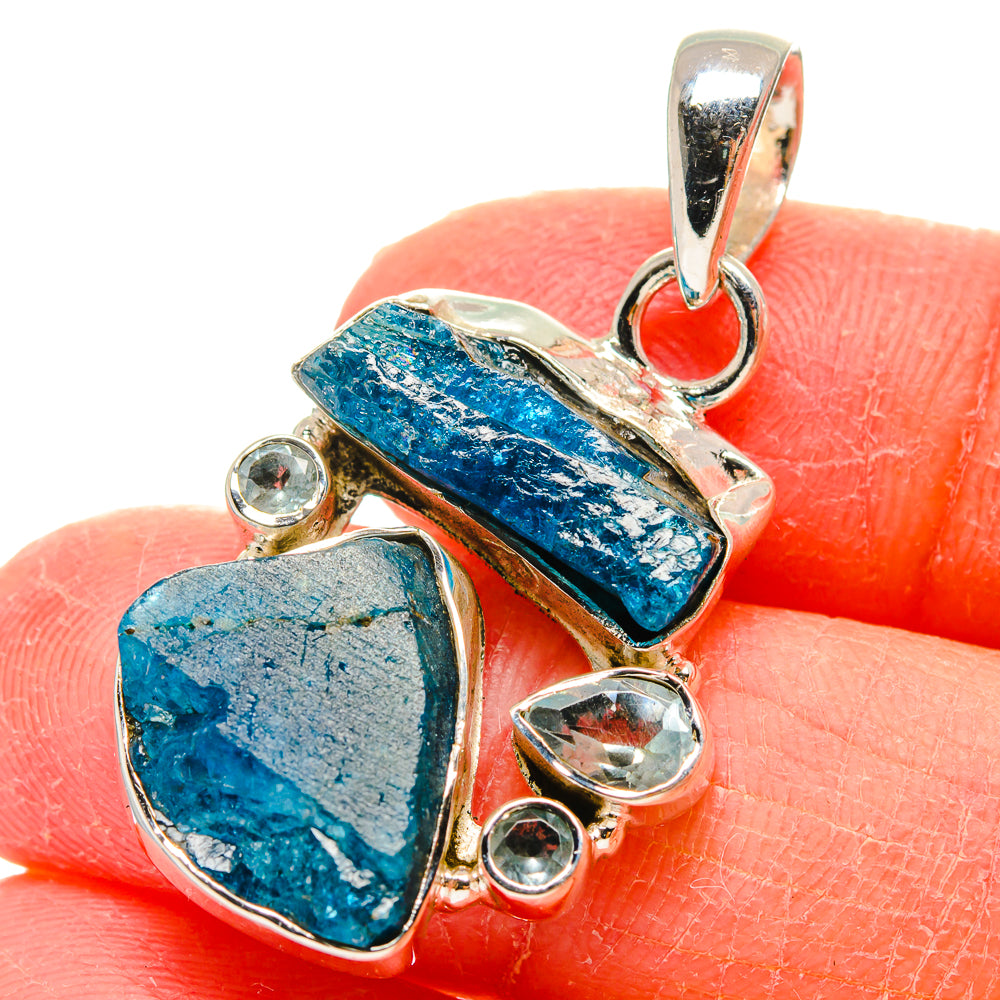 Apatite Pendants handcrafted by Ana Silver Co - PD17329