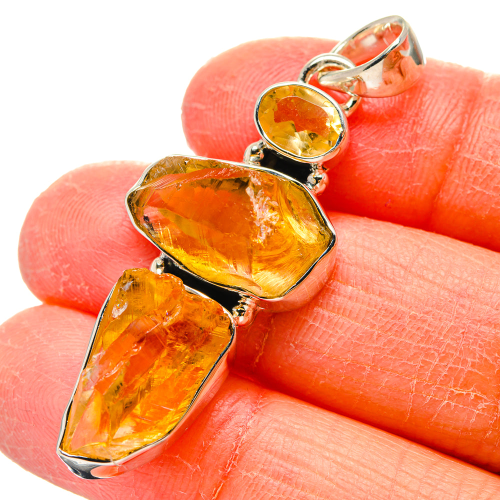 Libyan Glass Pendants handcrafted by Ana Silver Co - PD17351