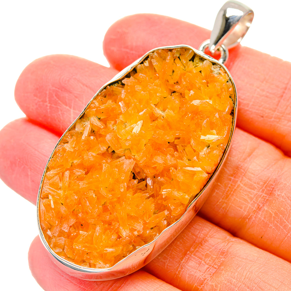 Calcite Crystal Pendants handcrafted by Ana Silver Co - PD17373