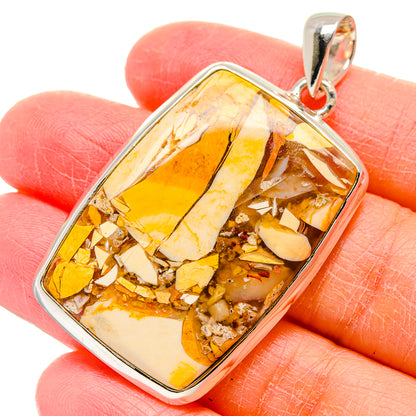 Brecciated Mookaite Pendants handcrafted by Ana Silver Co - PD17374