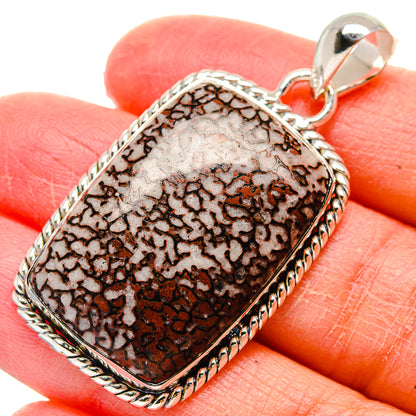 Dinosaur Bone Pendants handcrafted by Ana Silver Co - PD17377