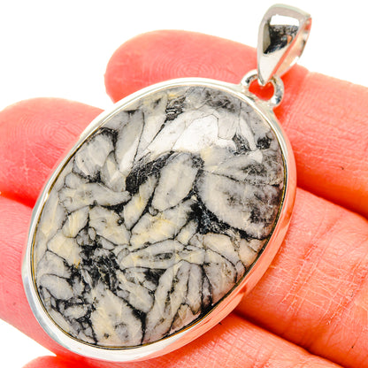 Pinolith Jasper Pendants handcrafted by Ana Silver Co - PD17378