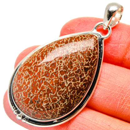 Dinosaur Bone Pendants handcrafted by Ana Silver Co - PD17381