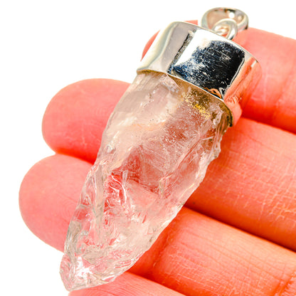 White Quartz Pendants handcrafted by Ana Silver Co - PD17387
