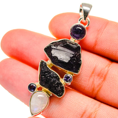 Tanzanite Pendants handcrafted by Ana Silver Co - PD17413