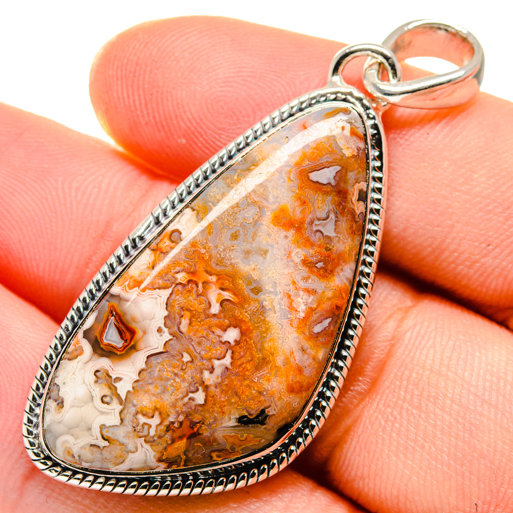 Ocean Jasper Pendants handcrafted by Ana Silver Co - PD17451
