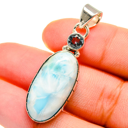 Larimar Pendants handcrafted by Ana Silver Co - PD17471