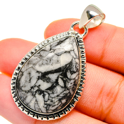 Pinolith Jasper Pendants handcrafted by Ana Silver Co - PD17479