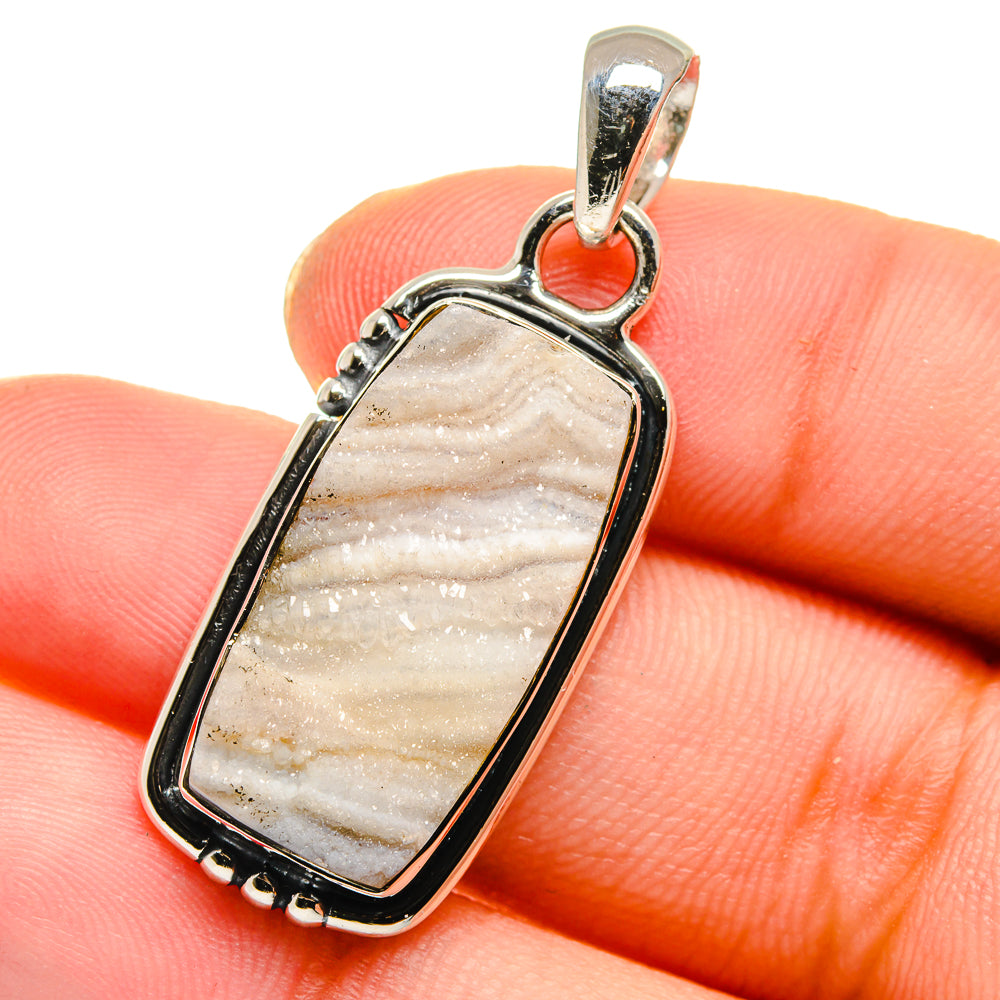 Desert Druzy Pendants handcrafted by Ana Silver Co - PD17501