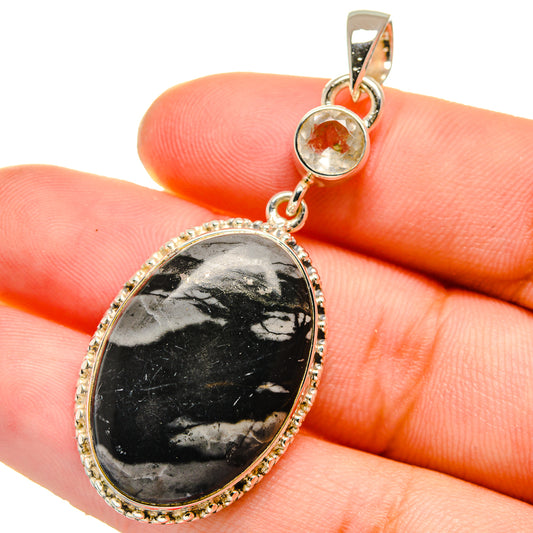 Picasso Jasper Pendants handcrafted by Ana Silver Co - PD17509