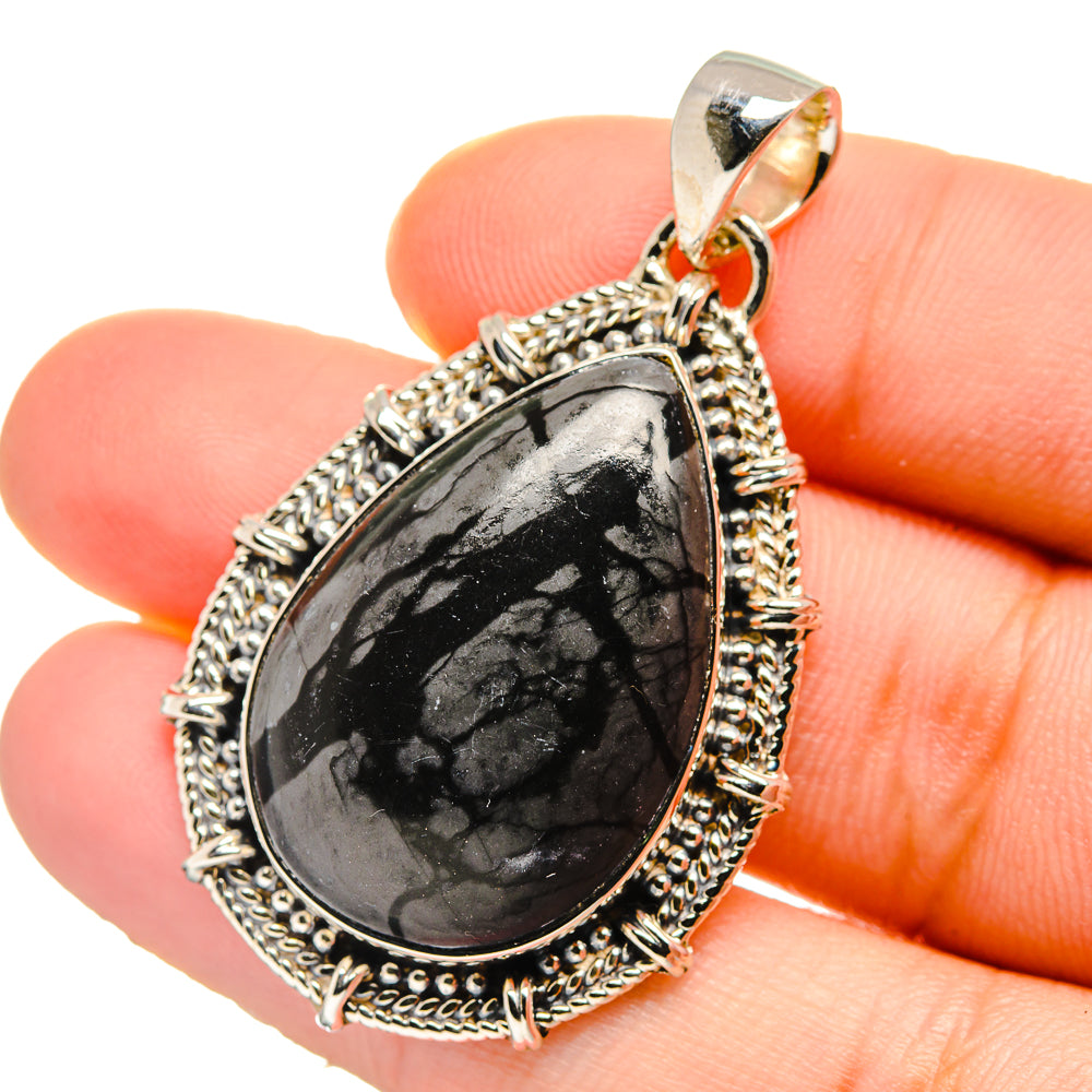 Picasso Jasper Pendants handcrafted by Ana Silver Co - PD17556