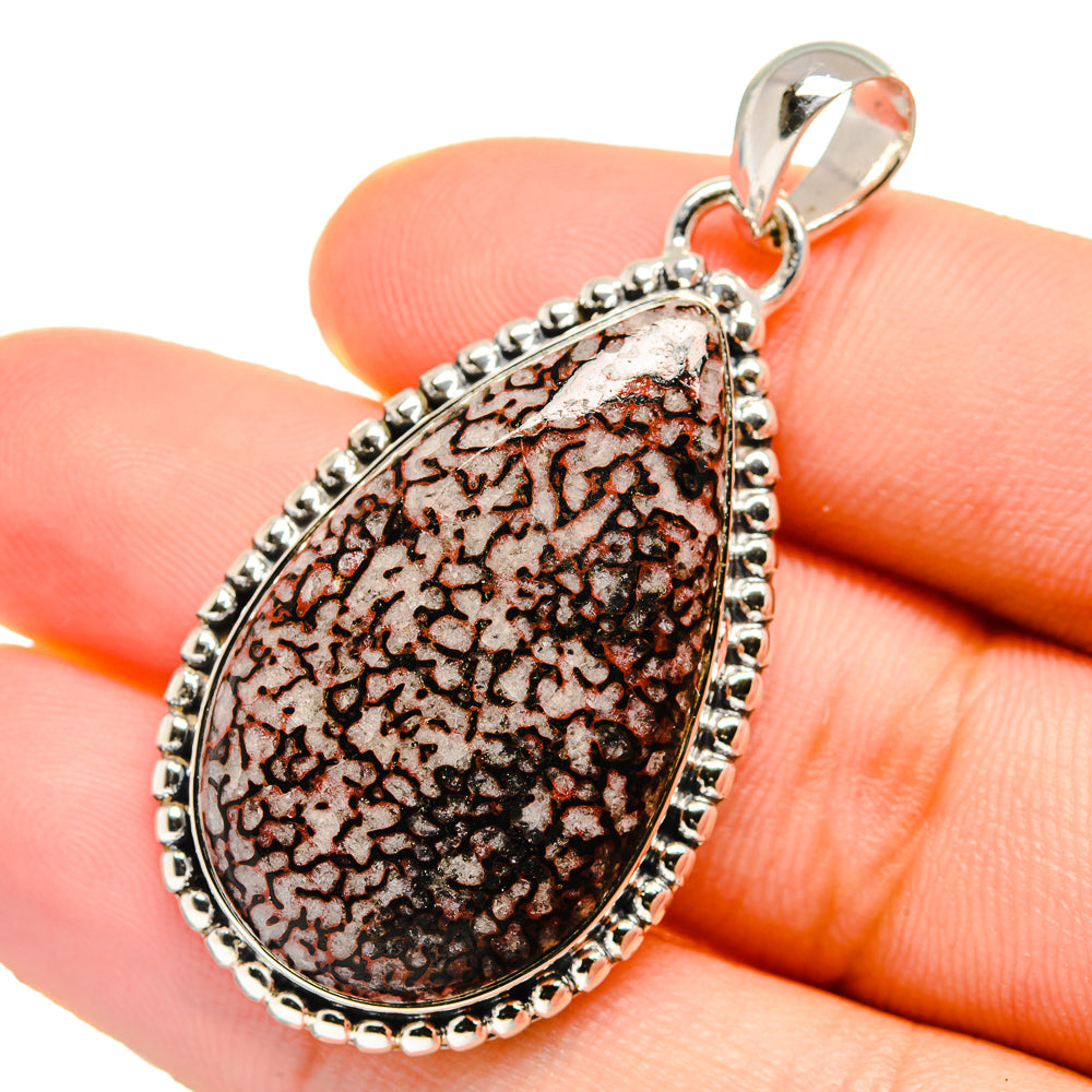 Dinosaur Bone Pendants handcrafted by Ana Silver Co - PD17557