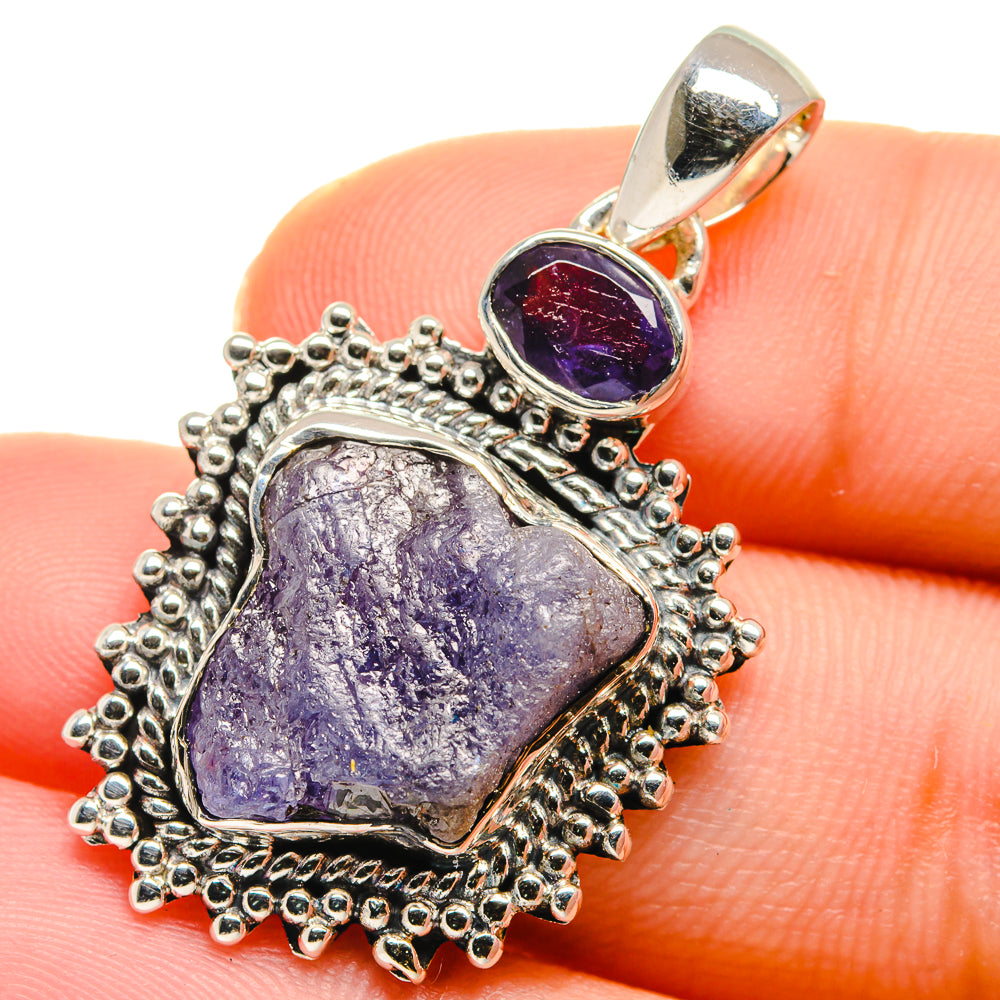 Tanzanite Pendants handcrafted by Ana Silver Co - PD17565