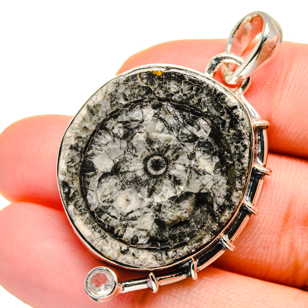 Pinolith Jasper Pendants handcrafted by Ana Silver Co - PD17579