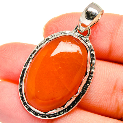 Carnelian Pendants handcrafted by Ana Silver Co - PD17588