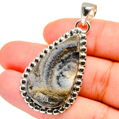 Desert Druzy Pendants handcrafted by Ana Silver Co - PD17589