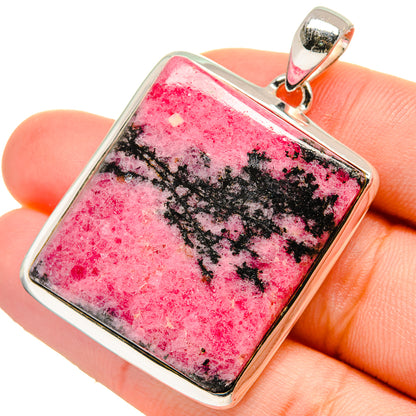 Rhodonite Pendants handcrafted by Ana Silver Co - PD17597