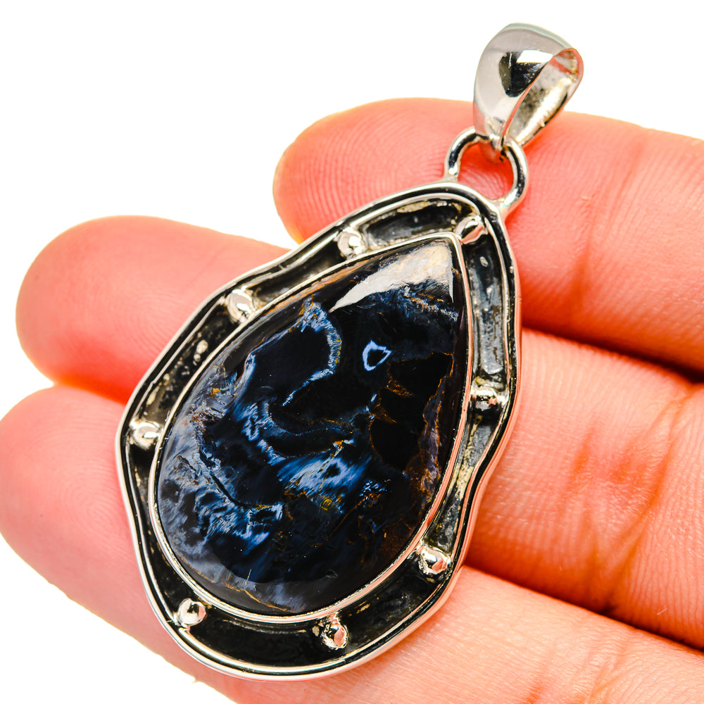 Pietersite Pendants handcrafted by Ana Silver Co - PD17602