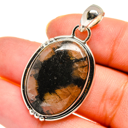 Chiastolite Pendants handcrafted by Ana Silver Co - PD17654
