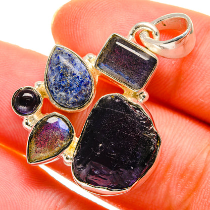 Tanzanite Pendants handcrafted by Ana Silver Co - PD17664