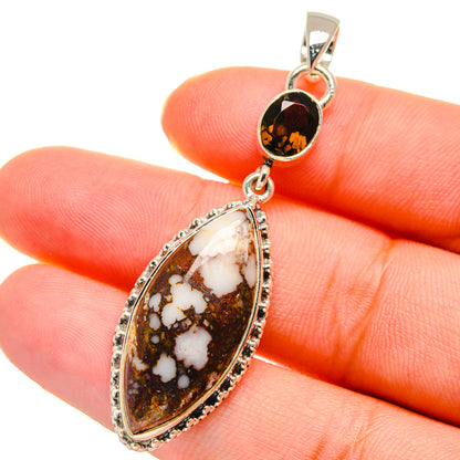 Peanut Wood Jasper Pendants handcrafted by Ana Silver Co - PD17667