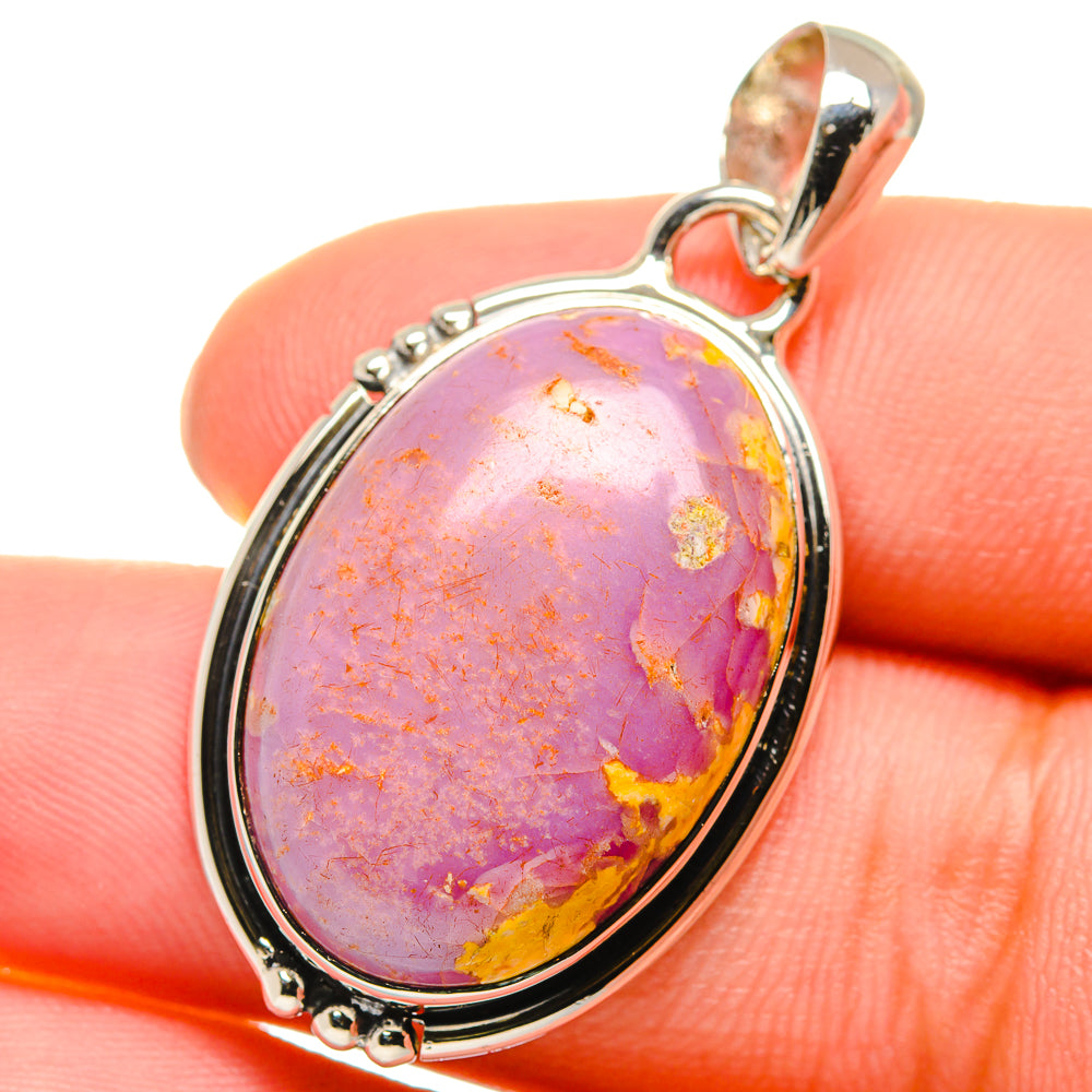 Phosphosiderite Pendants handcrafted by Ana Silver Co - PD17679