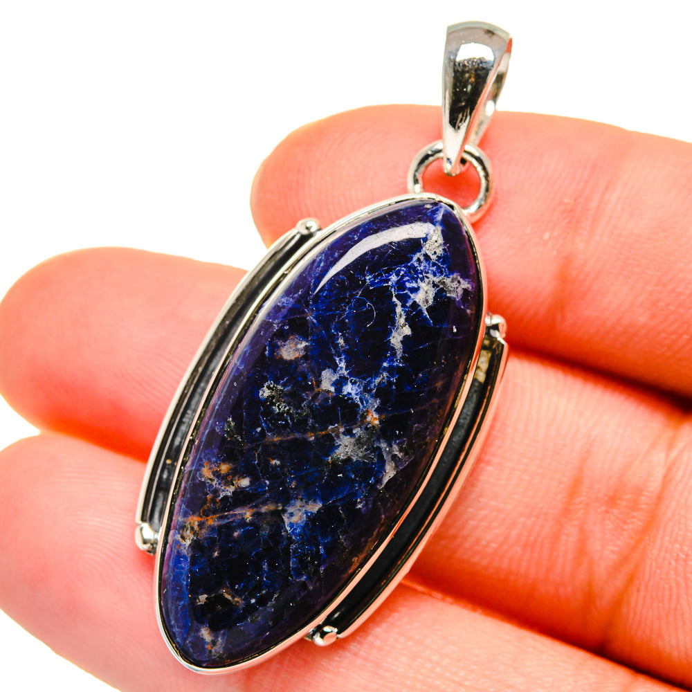 Sodalite Pendants handcrafted by Ana Silver Co - PD17681