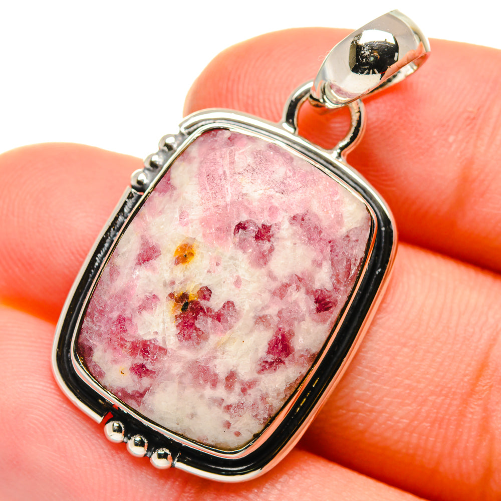 Lepidolite Pendants handcrafted by Ana Silver Co - PD17690