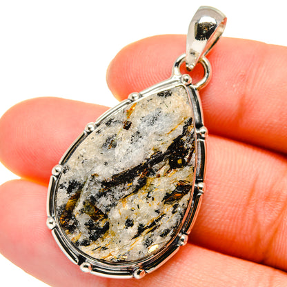 Astrophyllite Pendants handcrafted by Ana Silver Co - PD17694