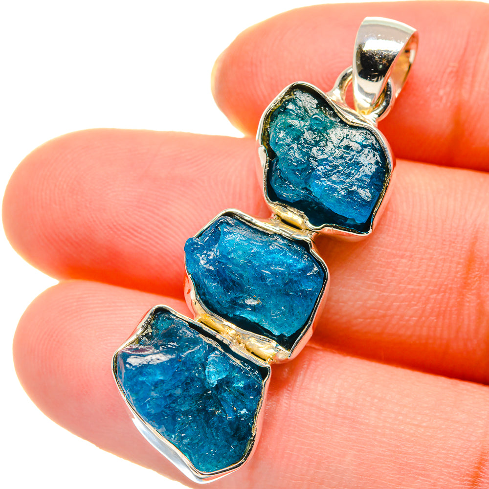 Apatite Pendants handcrafted by Ana Silver Co - PD17702