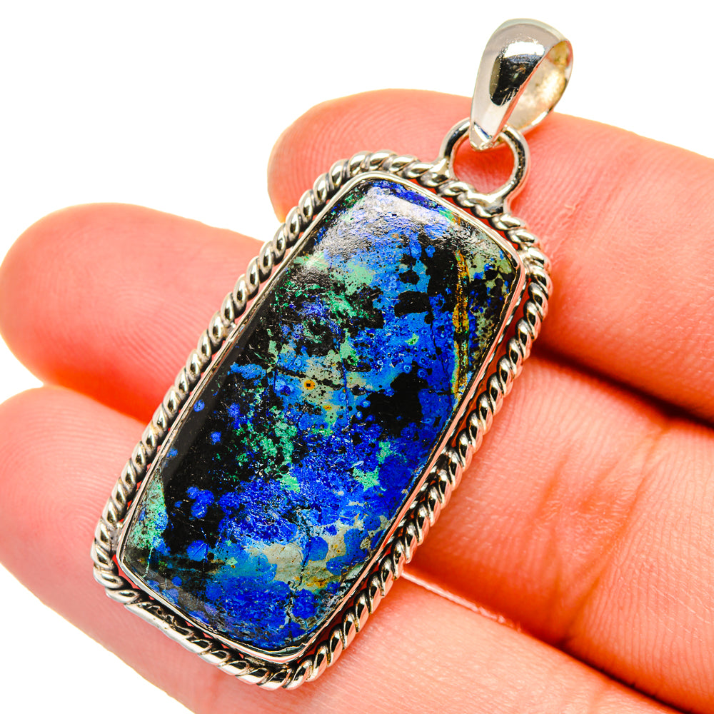 Shattuckite Pendants handcrafted by Ana Silver Co - PD17726