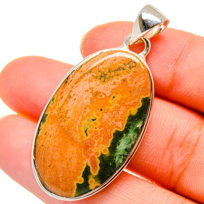 Ocean Jasper Pendants handcrafted by Ana Silver Co - PD17727