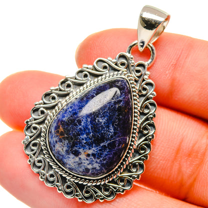 Sodalite Pendants handcrafted by Ana Silver Co - PD17730